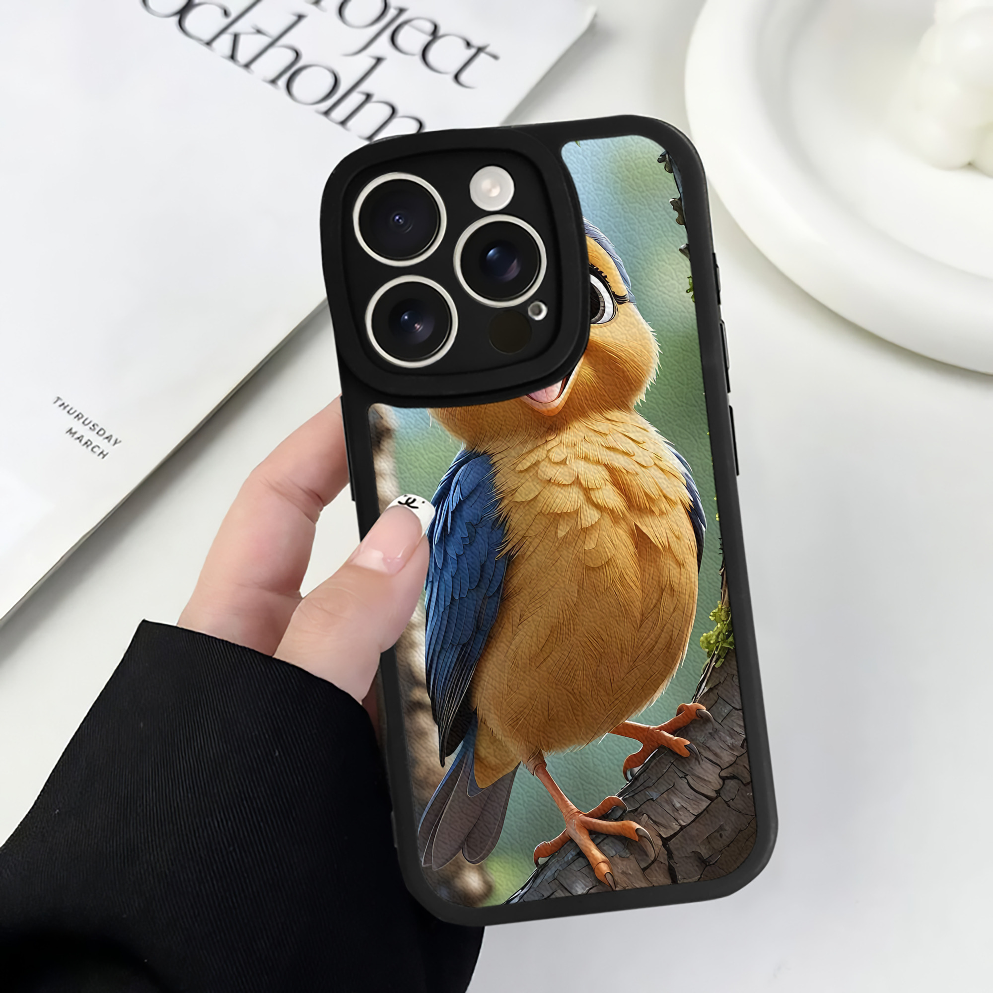 （画像用） Angry Birds アングリーバード 【iPhone 16シリーズ対応】シリコンスマホケース（レザー調） 材質：シリコン